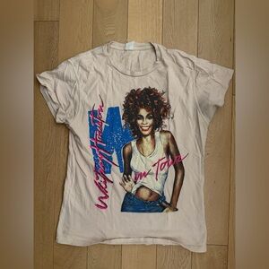 Made Worn Whitney Houston Tour Tee